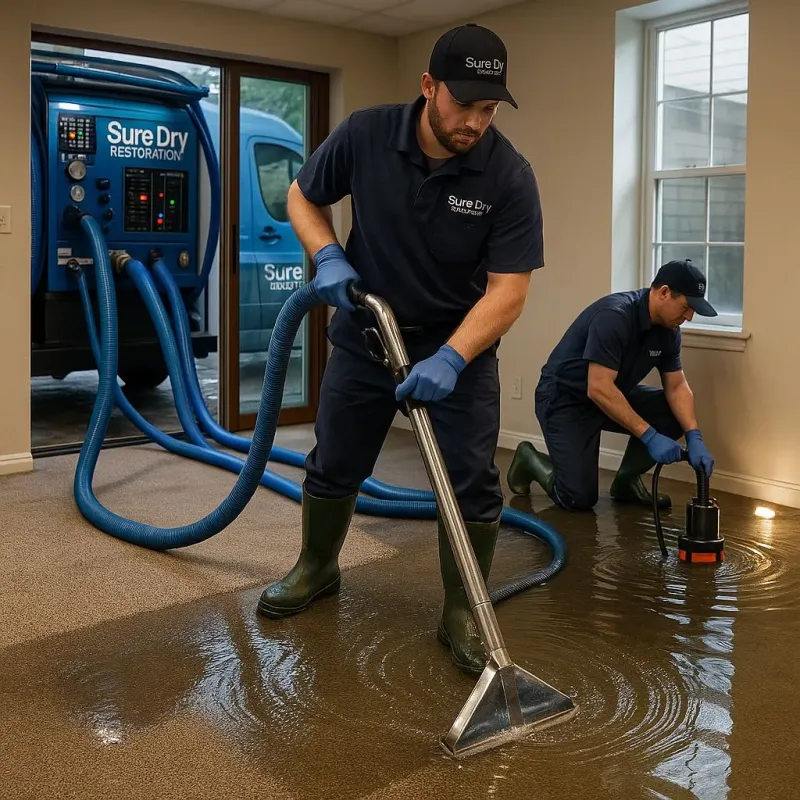 Water Extraction and Removal process in Clarkesville, GA